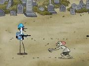 Regular Show Zombie Grave